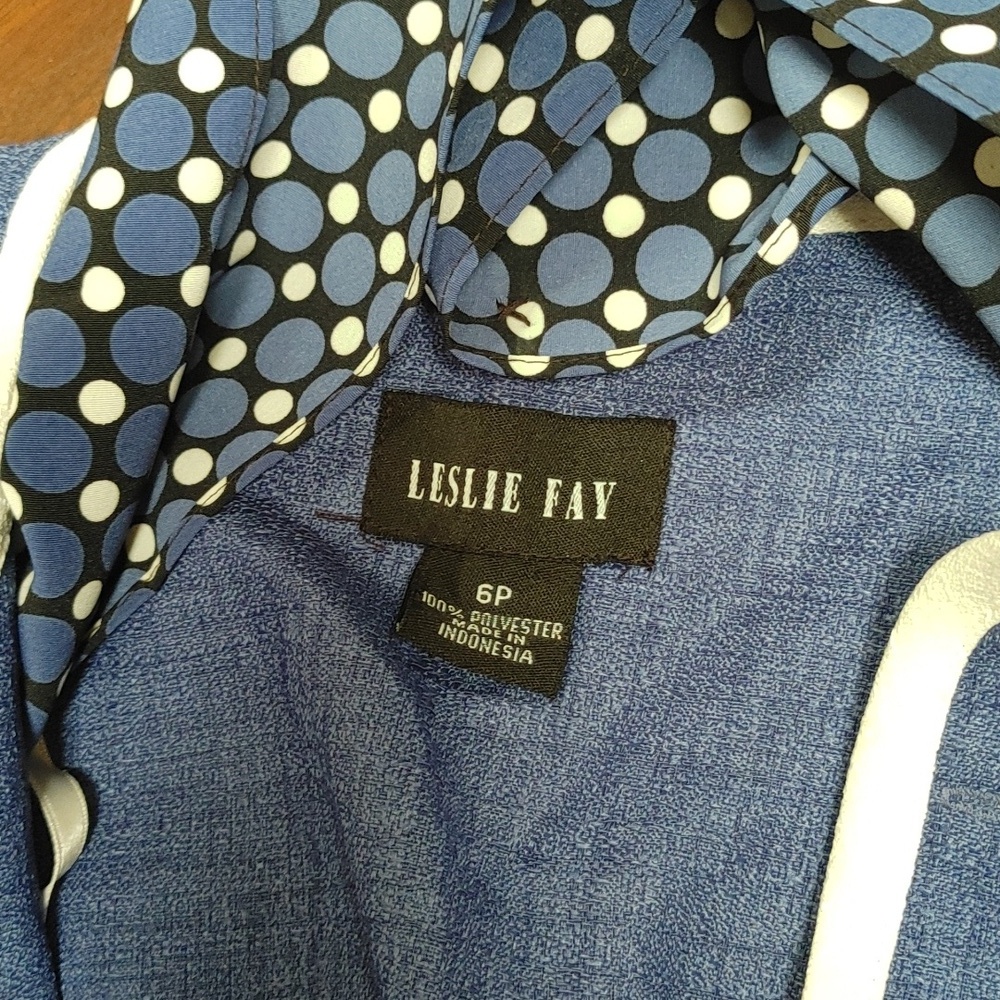 NWOT's Vintage Leslie Fay 3 Piece Suit Size 6P - Picture 15 of 16